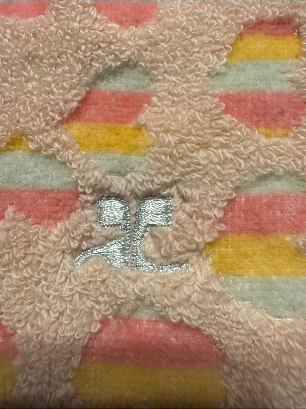 Courreges Hand Towel NWT